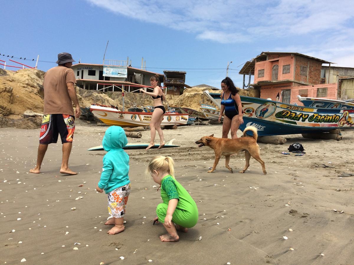 Hostal Puerto Engabao "El Surf Shelter" Eksteriør bilde