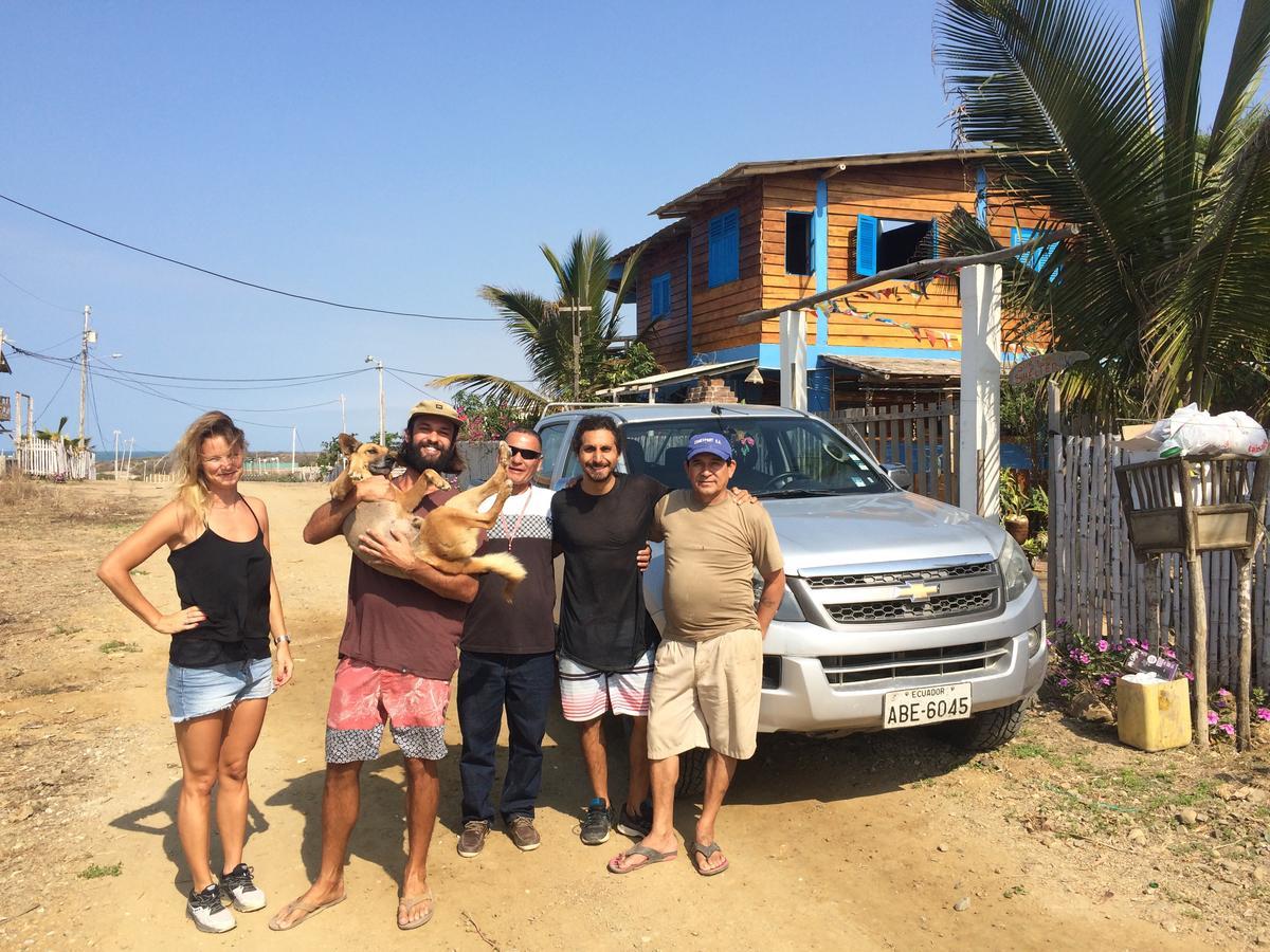 Hostal Puerto Engabao "El Surf Shelter" Eksteriør bilde